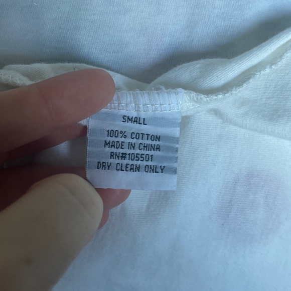 Double D Ranch Floral Cow Skull Embroidered and Beaded Graphic Tee Size Small - Picture 10 of 10